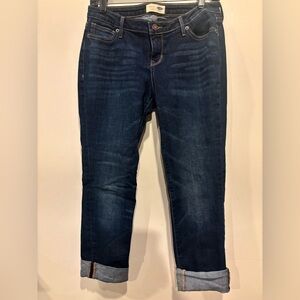 Old Navy Dark Blue Ankle Jeans